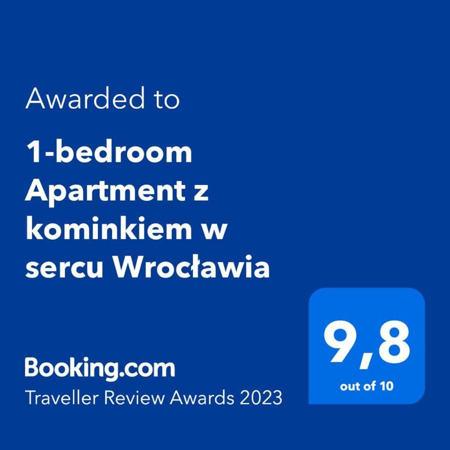 Apartment Z Kominkiem W Sercu Wroclawia Екстериор снимка